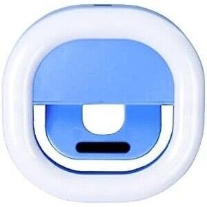 3-Piece Square Blue LED Selfie Fill Light Set for Mobile Phones